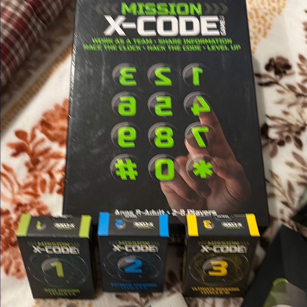 Mission X-Code Board Game - Picture 2 of 3